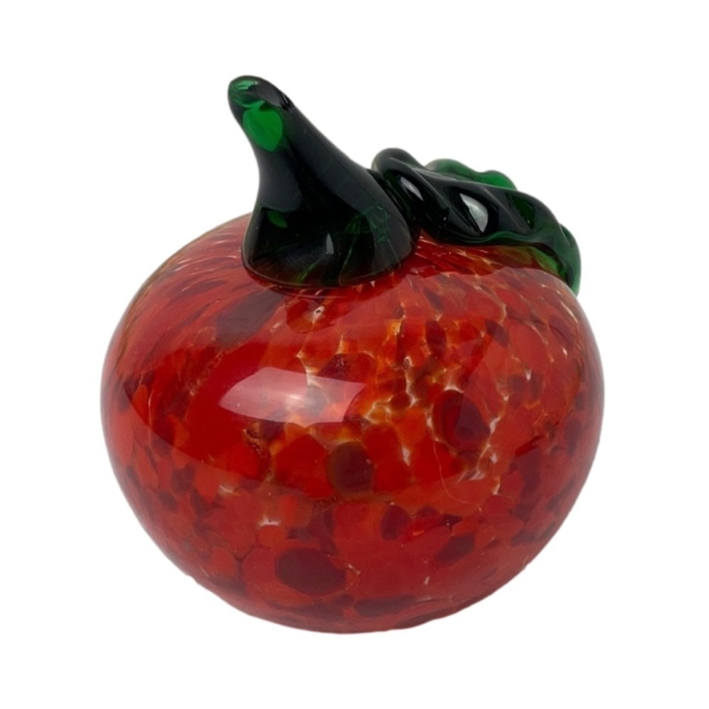 Hand Blown Glass Apple